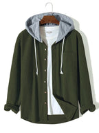 Mika - Relaxed Hooded Overshirt | By Julian & Claire Toronto