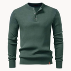 Antoine - Modern Crew Neck Textured Sweater | By Julian & Claire Toronto