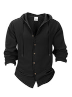 Denzel - Casual Outdoor Hooded Button Shirt | By Julian & Claire Toronto