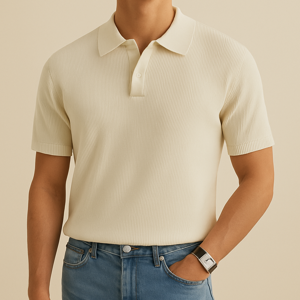 Matthew - Knit Polo | By Julian & Claire Toronto