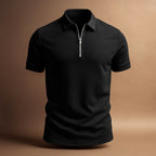 Brandon - Modern Zip Polo Shirt | By Julian & Claire Toronto