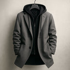 Matthew - Hooded Layer Coat | By Julian & Claire Toronto