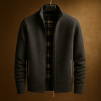 Kevin - Classic Ribbed Zip Jacket | By Julian & Claire Toronto