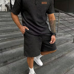 Arjun  - Round Neck Short Sleeve Set | Julian & Claire Toronto