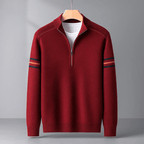 Jay  - Modern Half-Zip Sweater | By Julian & Claire Toronto