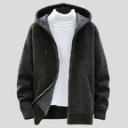 Troy - Modern Comfort Knit Zip Hoodie | By Julian & Claire Toronto