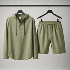 Rafferty - Casual Linen Shirt & Shorts Set | By Julian & Claire Toronto