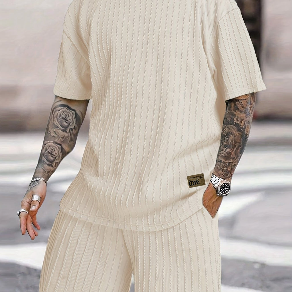 Rohan - Stylish Casual Round Neck Set | Julian & Claire Toronto