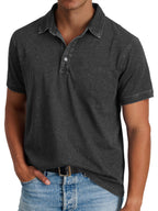 Rocco - Classic Textured Button Shirt | By Julian & Claire Toronto