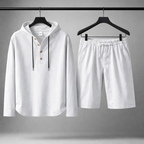 Rafferty - Casual Linen Shirt & Shorts Set | By Julian & Claire Toronto
