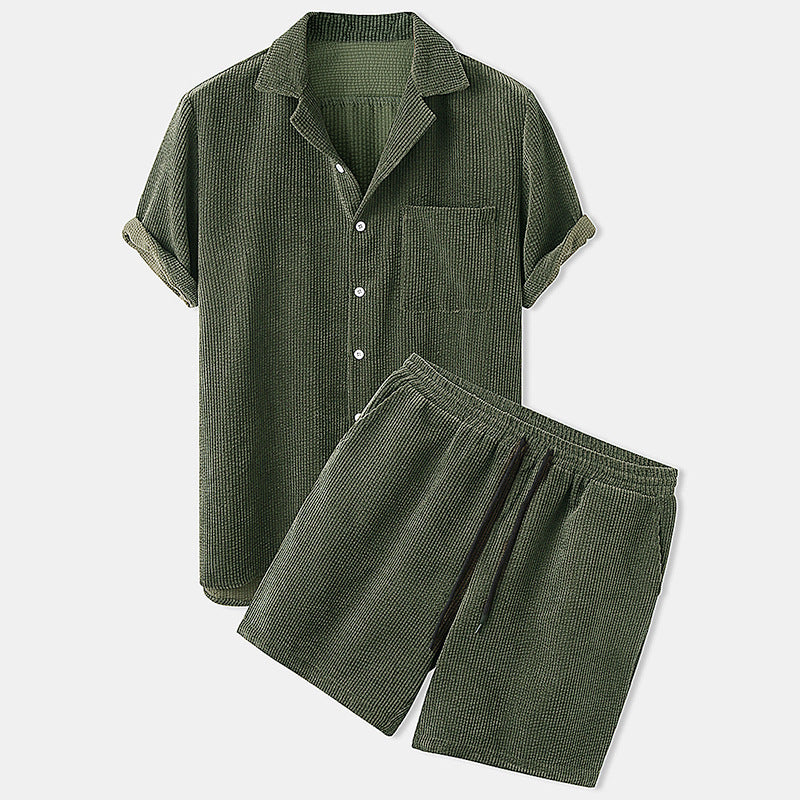 Milo - Casual Shirt Shorts Set | By Julian & Claire Toronto