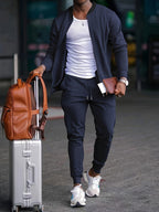 Danick – Casual Zip-Up Travel Tracksuit Set | By Julian & Claire Toronto