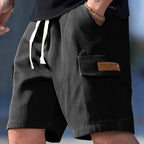Murphy - Casual Corduroy Cargo Shorts | By Julian & Claire Toronto