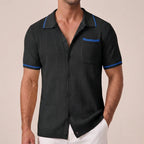 Ollie -  Short Sleeve Camp Collar Shirt | By Julian & Claire Toronto
