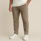 Oscar - Ribbed Tube Leg Trousers | By Julian & Claire Toronto