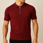Ethan - Modern Zipper Polo | By Julian & Clair Toronto