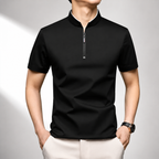 Fabio - Modern Quarter-Zip Polo | By Julian & Claire Toronto