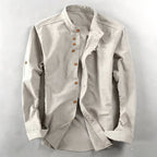 Abram - Modern Casual Button-Up Shirt | By Julian & Claire Toronto