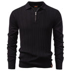 Colby - Timeless Half-Zip Knit Sweater | By Julian & Claire Toronto