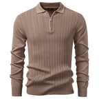 Colby - Timeless Half-Zip Knit Sweater | By Julian & Claire Toronto