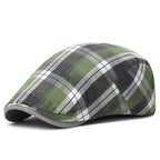 Niall - Vintage Plaid Flat Cap | By Julian & Claire Toronto
