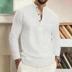 Ronan - Soft Touch Modern Collar Shirt | By Julian & Claire Toronto