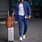 Danick – Casual Zip-Up Travel Tracksuit Set | By Julian & Claire Toronto