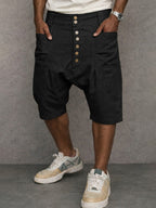 Mell - Casual Drop Crotch Shorts | By Julian & Claire Toronto