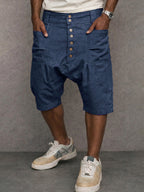 Mell - Casual Drop Crotch Shorts | By Julian & Claire Toronto