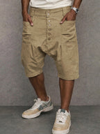 Mell - Casual Drop Crotch Shorts | By Julian & Claire Toronto