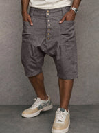 Mell - Casual Drop Crotch Shorts | By Julian & Claire Toronto