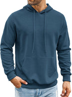 Wesley - Waffle Knit Hoodie | By Julian & Claire Toronto