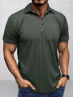Esteban - Breathable Summer Knit Polo Shirt | By Julian & Claire Toronto