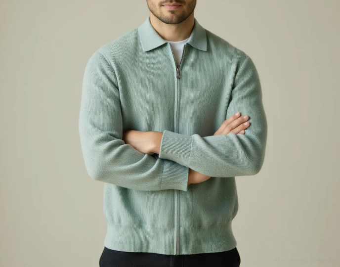 Joseph - Zip Sweater | By Julian & Claire Toronto
