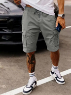 Elias -  Multi-Pocket Cargo Shorts | By Julian & Claire Toronto