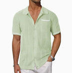 Ollie -  Short Sleeve Camp Collar Shirt | By Julian & Claire Toronto