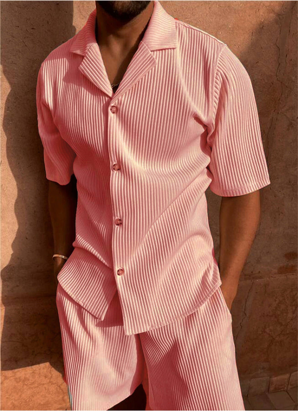 Richard - Breathable Summer Shirt & Shorts Set | By Julian & Claire Toronto
