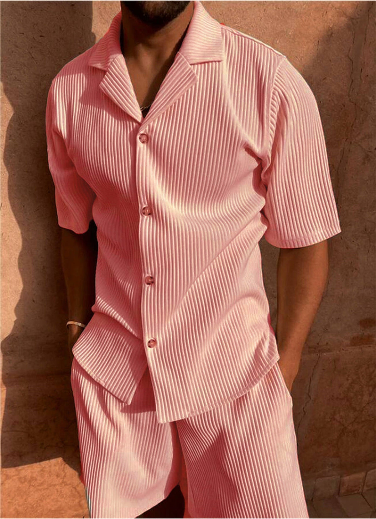 Richard - Breathable Summer Shirt & Shorts Set | By Julian & Claire Toronto