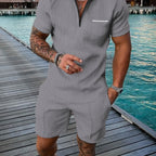 Tomas - Short-Sleeve Polo Set | Julian & Claire Toronto