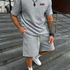 Arjun  - Round Neck Short Sleeve Set | Julian & Claire Toronto
