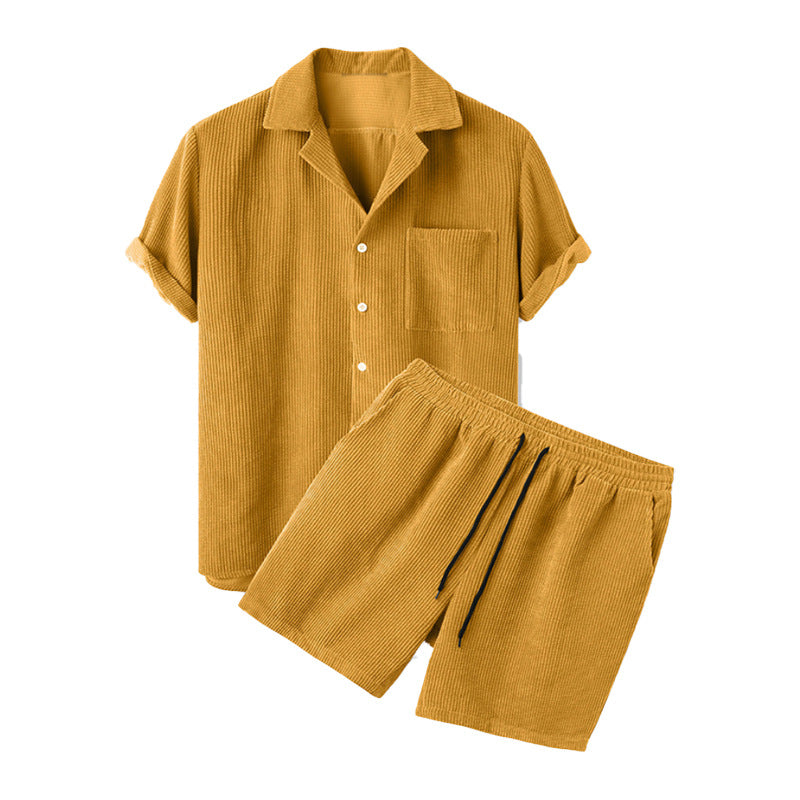 Milo - Casual Shirt Shorts Set | By Julian & Claire Toronto
