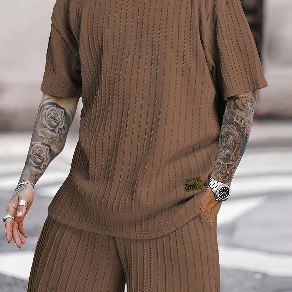 Rohan - Stylish Casual Round Neck Set | Julian & Claire Toronto