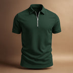 Brandon - Modern Zip Polo Shirt | By Julian & Claire Toronto