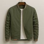 Jason - Modern Zip Bomber Jacket | By Julian & Claire Toronto