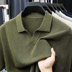 Winslow - Luxe Weave Polo Shirt | By Julian & Claire Toronto