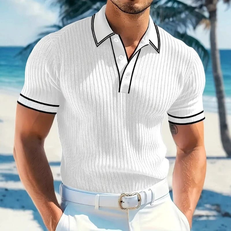 Cash - Timeless Short Sleeve Polo | By Julian & Claire Toronto