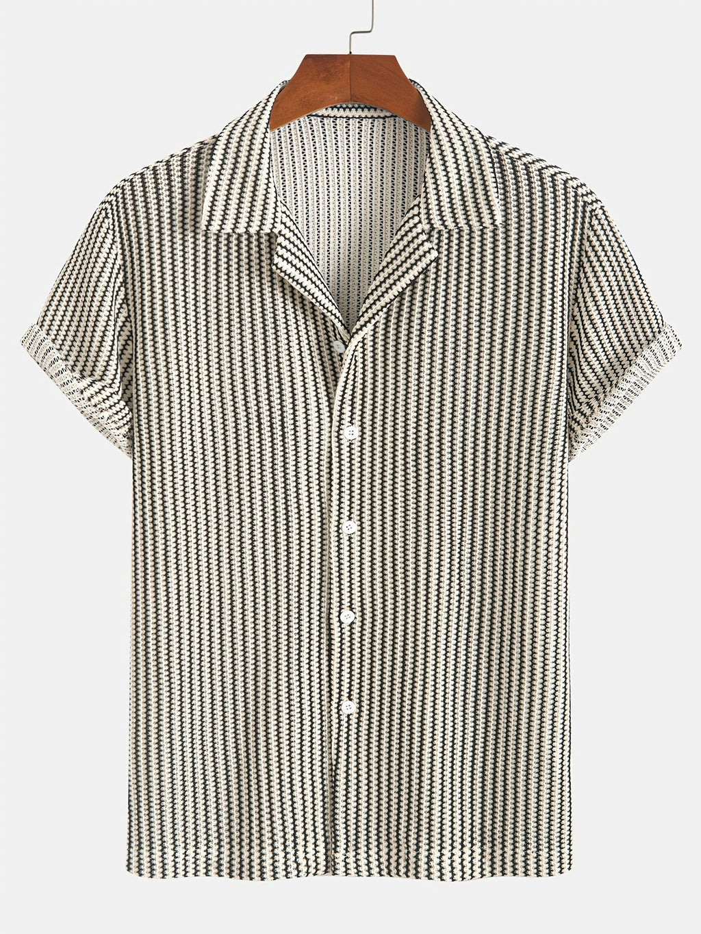 Tatum - Refined Striped Button-Up Shirt | By Julian & Claire Toronto