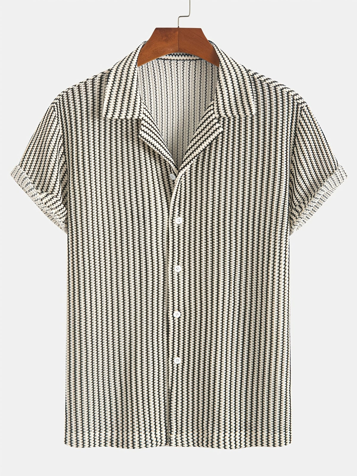 Tatum - Refined Striped Button-Up Shirt | By Julian & Claire Toronto