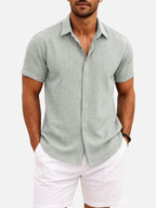 Walt -  Button-Down Short Sleeve Shirt | By Julian & Claire Toronto