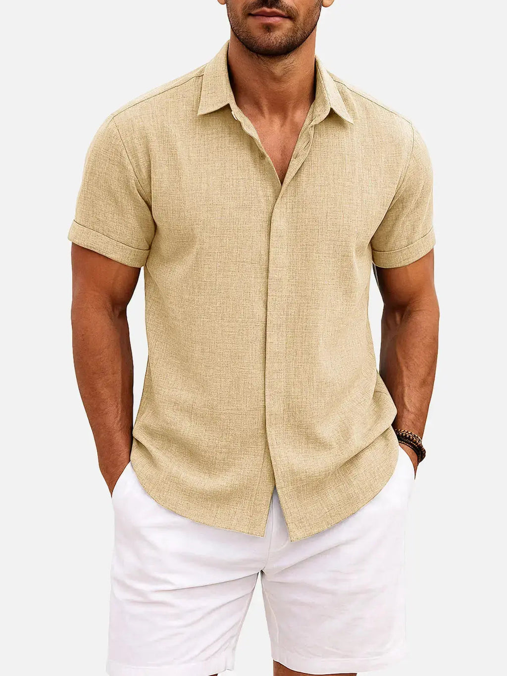 Walt -  Button-Down Short Sleeve Shirt | By Julian & Claire Toronto